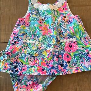 Lilly Pulitzer Kids Dress - Vibrant Floral Print